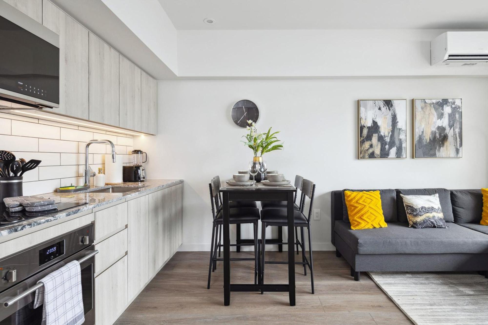 Brand New City Apt In Downtown Ванкувер Екстер'єр фото