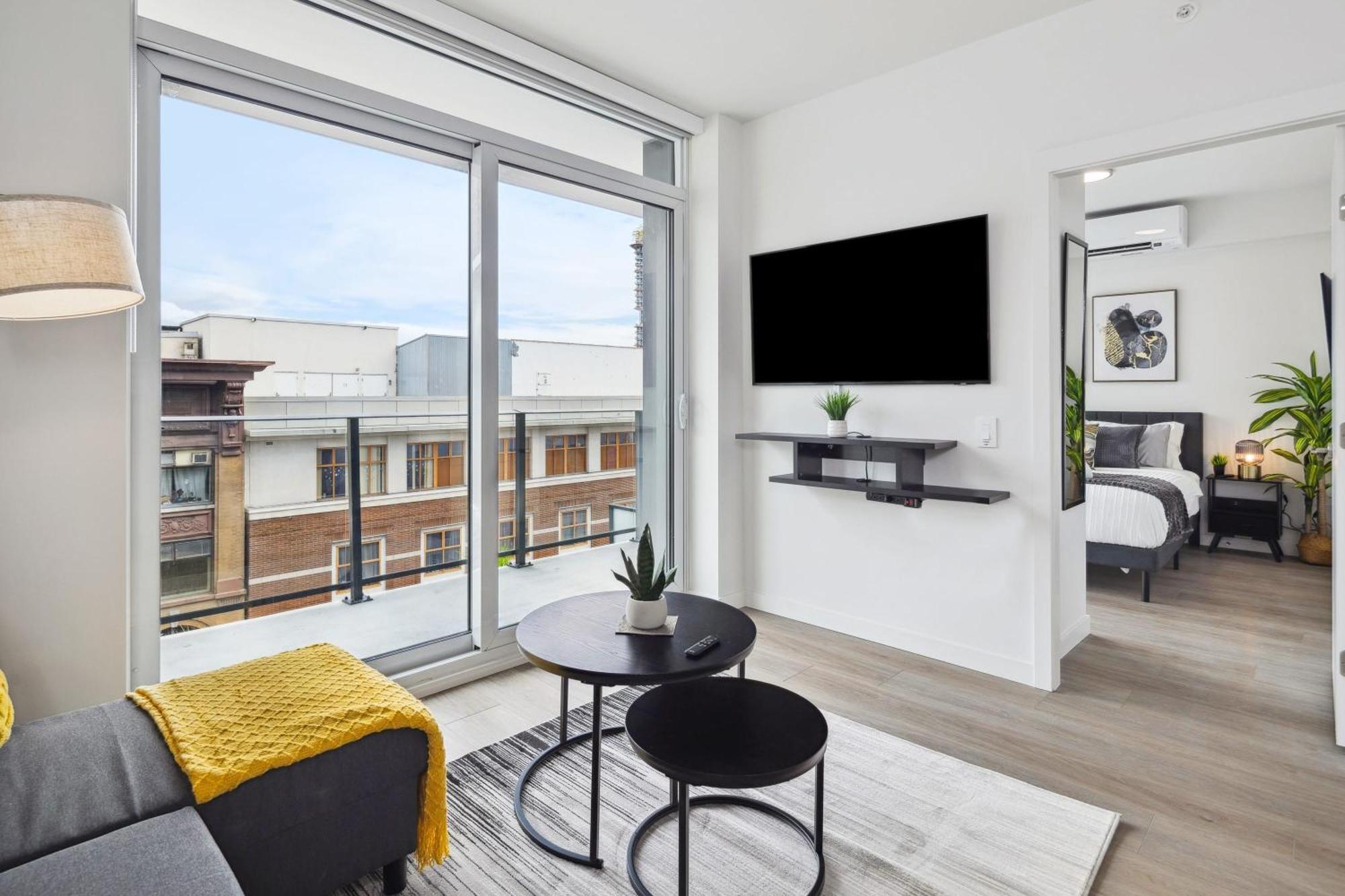 Brand New City Apt In Downtown Ванкувер Екстер'єр фото