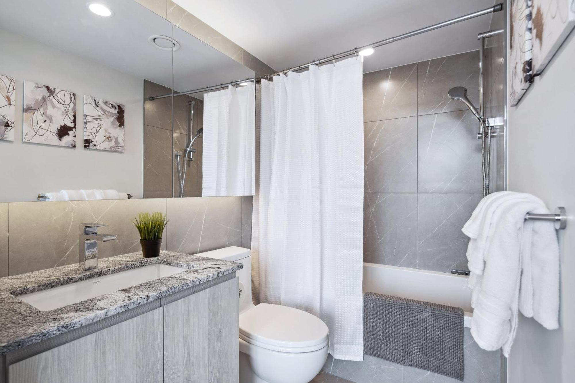Brand New City Apt In Downtown Ванкувер Екстер'єр фото